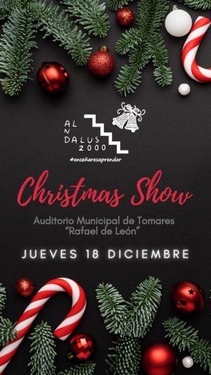 Cartel informativo Christmas Show 2025